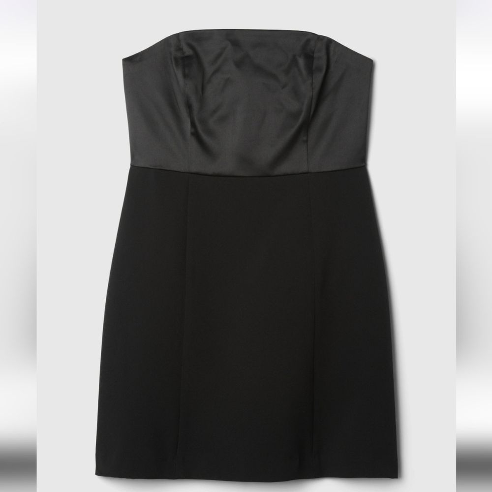 New GAP Elegant Black Strapless Dress - Picture 8 of 16